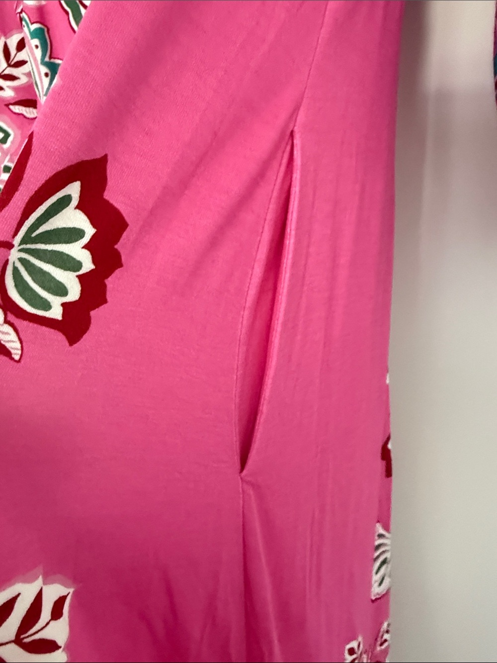 NWT Boden Pink Floral Kimono Maxi Dress - Picture 5 of 7